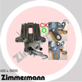 Тормозной суппорт ZIMMERMANN 600.4.10000