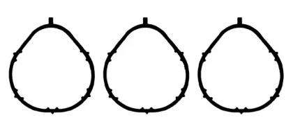 Комплект прокладок, впускной коллектор GLASER M89966-00