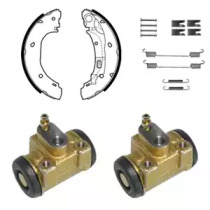 Комлект тормозных накладок DELPHI 1080