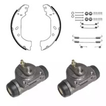 Комлект тормозных накладок DELPHI 906