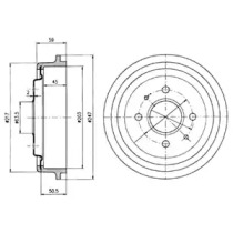 Тормозный барабан DELPHI BF30