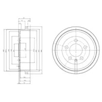 Тормозный барабан DELPHI BF463