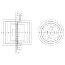 Тормозный барабан DELPHI BF516