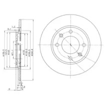 Тормозной диск DELPHI BG2445