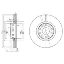 Тормозной диск DELPHI BG3033