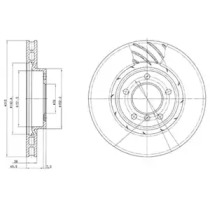 Тормозной диск DELPHI BG3215