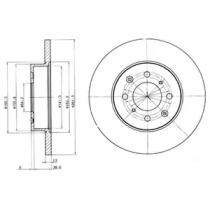 Тормозной диск DELPHI BG3262