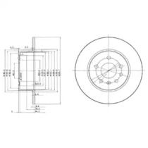 Тормозной диск DELPHI BG3274