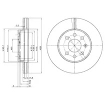 Тормозной диск DELPHI BG3334