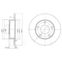 Тормозной диск DELPHI BG3381