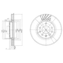 Тормозной диск DELPHI BG3405C