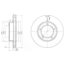 Тормозной диск DELPHI BG3558