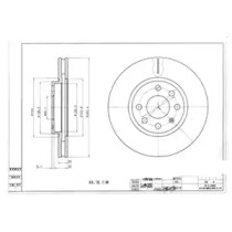 Тормозной диск DELPHI BG3569