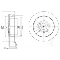 Тормозной диск DELPHI BG3779