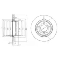 Тормозной диск DELPHI BG3901