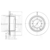 Тормозной диск DELPHI BG4014