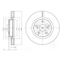 Тормозной диск DELPHI BG4114