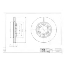 Тормозной диск DELPHI BG4175