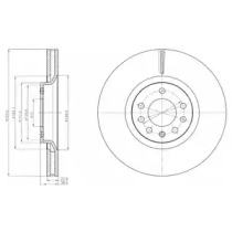 Тормозной диск DELPHI BG4185C