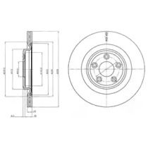 Тормозной диск DELPHI BG4202