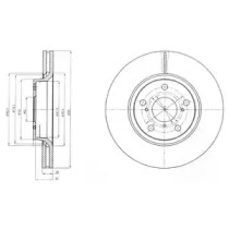 Тормозной диск DELPHI BG4236