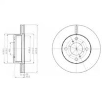 Тормозной диск DELPHI BG4271