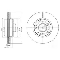 Тормозной диск DELPHI BG4294