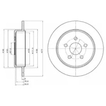 Тормозной диск DELPHI BG4313