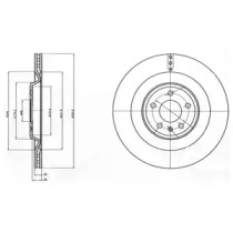 Тормозной диск DELPHI BG4387C