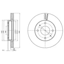 Тормозной диск DELPHI BG4537