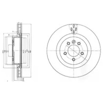 Тормозной диск DELPHI BG9007