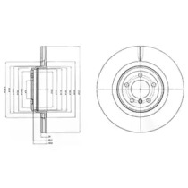 Тормозной диск DELPHI BG9916