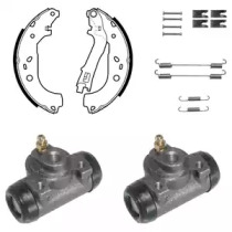 Комплект тормозных колодок DELPHI KP1122