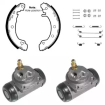 Комплект тормозных колодок DELPHI KP751