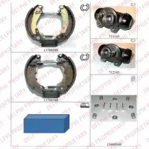 Комлект тормозных накладок DELPHI KP783