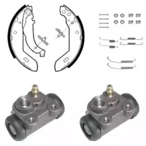 Комлект тормозных накладок DELPHI KP837