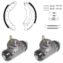 Комлект тормозных накладок DELPHI KP895