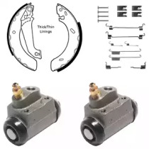 Комплект тормозных колодок DELPHI KP923