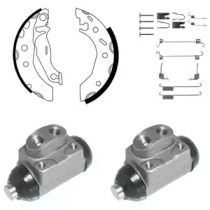 Комплект тормозных колодок DELPHI KP949