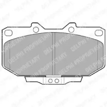 Комплект тормозных колодок DELPHI LP1056