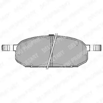 Комплект тормозных колодок DELPHI LP1066