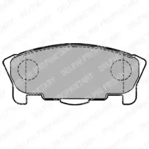 Комплект тормозных колодок DELPHI LP1149