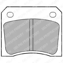 Комплект тормозных колодок DELPHI LP133