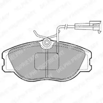 Комплект тормозных колодок DELPHI LP1400