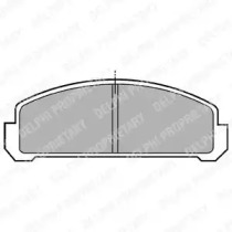Комплект тормозных колодок DELPHI LP155