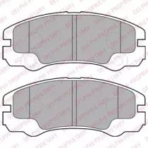 Комплект тормозных колодок DELPHI LP1552