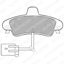 Комплект тормозных колодок DELPHI LP1683
