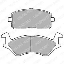 Комплект тормозных колодок DELPHI LP169
