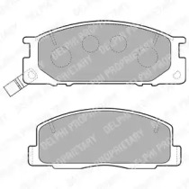 Комплект тормозных колодок DELPHI LP1758