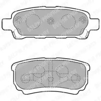 Комплект тормозных колодок DELPHI LP1852